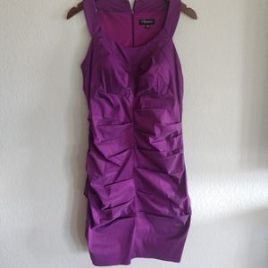 Purple for fitting Dress.